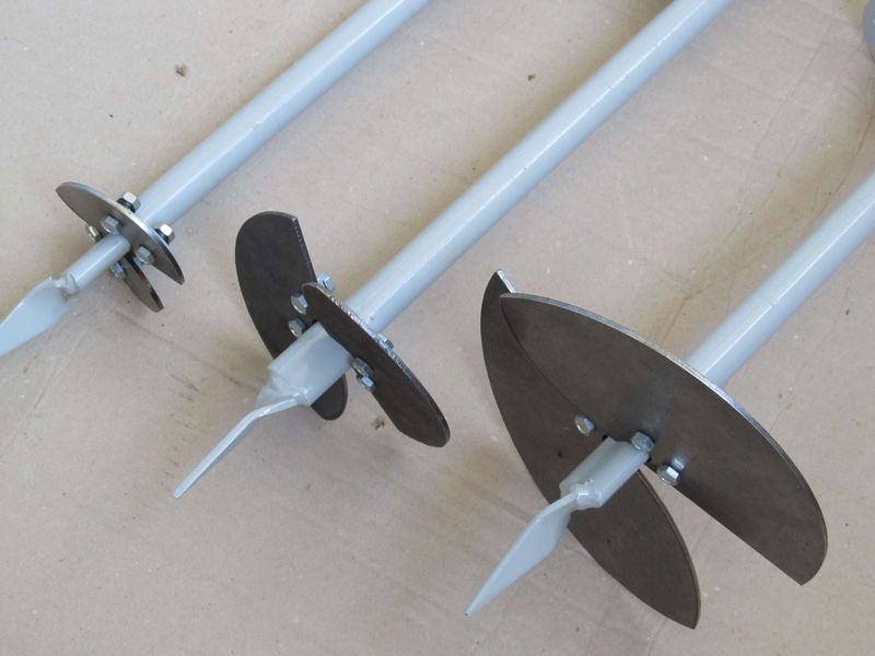 Как сделать ручной бур для скважины своими руками