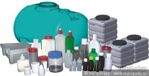 Пластиковая тара для пищевых продуктов из вторсырья