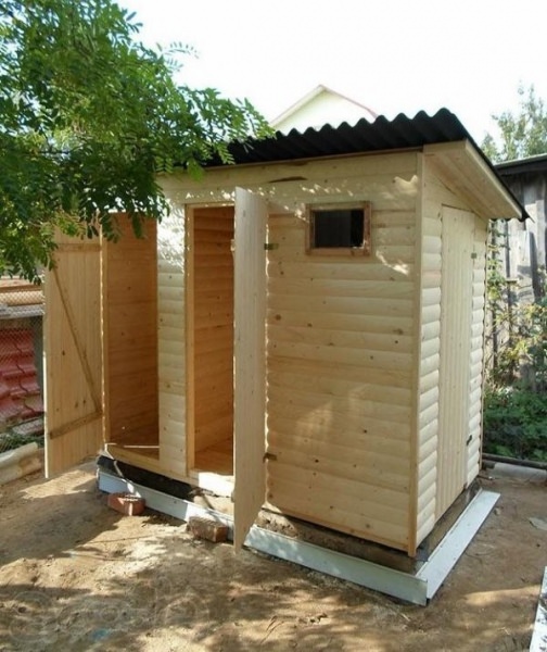 Проекты дачных туалетов с душем и без своими руками