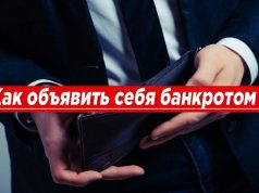 Как физлицу объявить себя банкротом