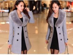 Элегантные пальто с мехом для зимы