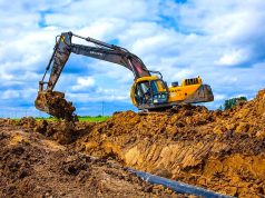 Услуги рытья котлована и траншей