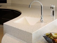 Столешницы из акрилового камня:главные плюсы и минусы