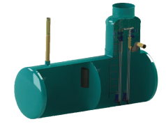 Канализационные насосные станции RAINPARK из стеклопластика: конструкция, преимущества