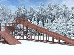 Установка зимней деревянной горки для экстремального спуска: выбор и развлечение для детей и взрослых в любую погоду