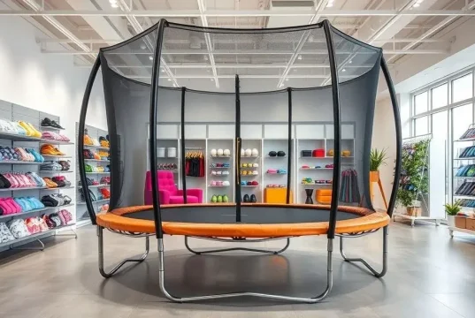 Преимущества покупки детского батута с сеткой у проверенных производителей