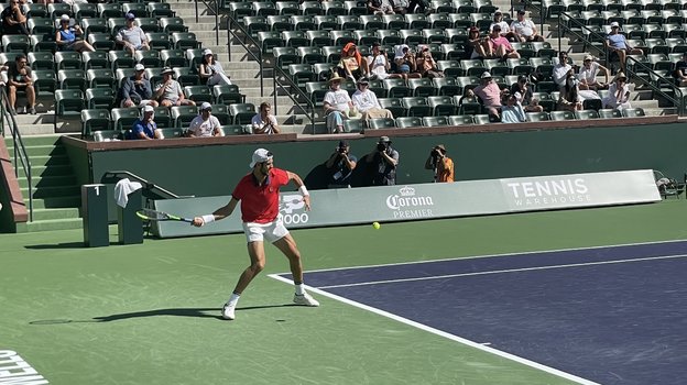 Хачанов обыграл Карреньо Бусту в&nbsp;третьем раунде турнира в&nbsp;Индиан-Уэллсе