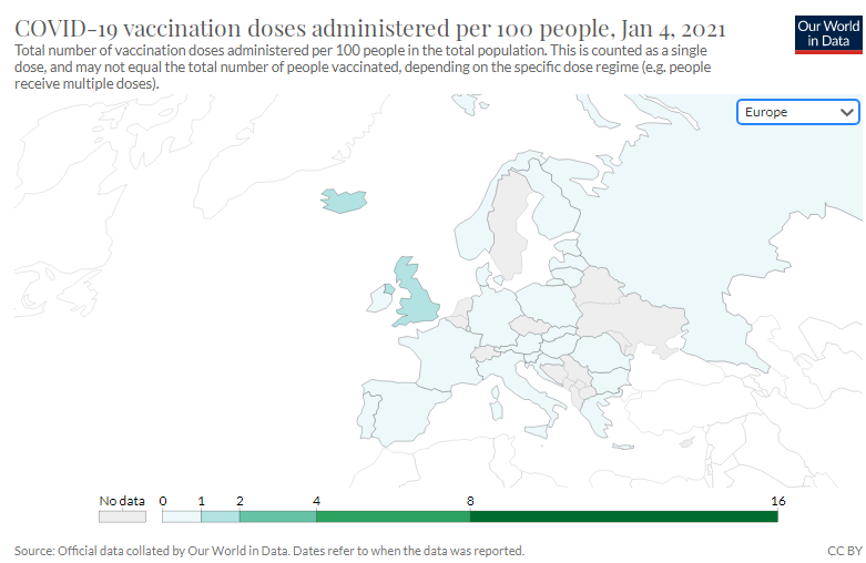 Израиль стал мировым лидером по вакцинации от COVID-19: кто еще вошел в ТОП-10