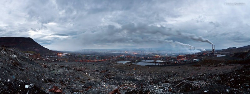 Экология норильска &mdash; трудности северного моногорода