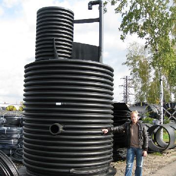 пластиковые канализационные колодцы — обустройство канализации